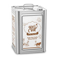 Girtatva A2 Gir Cow Bilona Ghee 5 Litre Dolchi on White Background