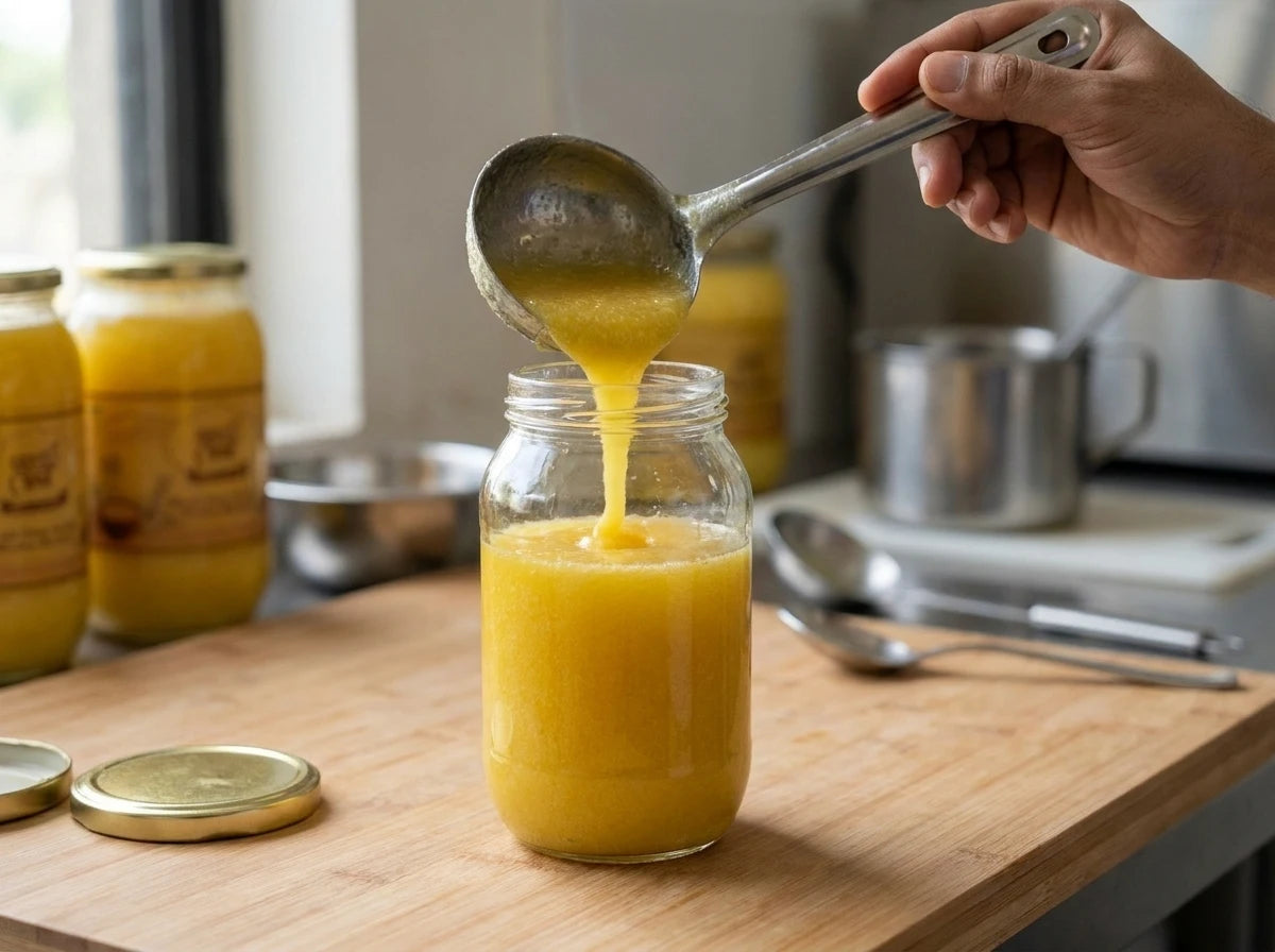 The Bilona Process Behind Every Jar
